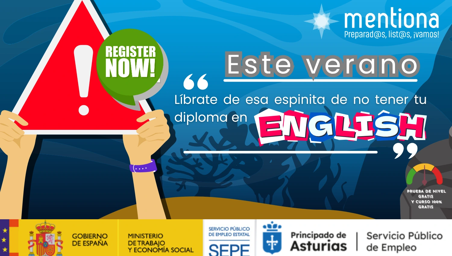 Cursos de inglés para el verano